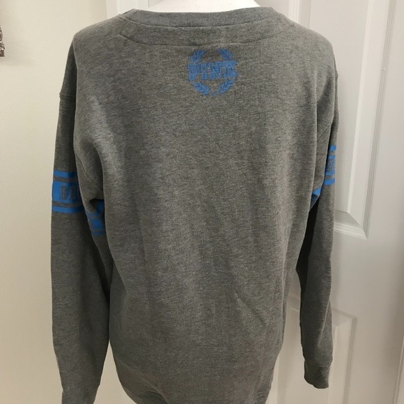 PINK UCLA Bruins Oversize Sweatshirt Sequin Logo - Picture 3 of 9